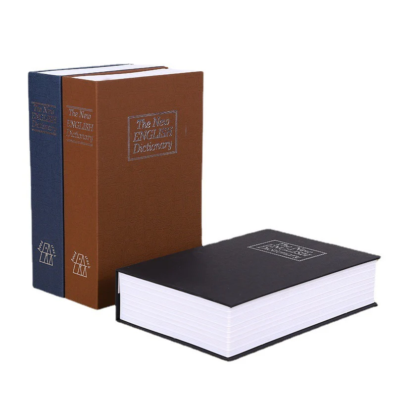 Dictionary Book Safe Security Box with Combination Lock (Black) - Image 18