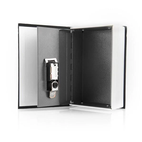 Dictionary Book Safe Security Box with Combination Lock (Black) - Image 19