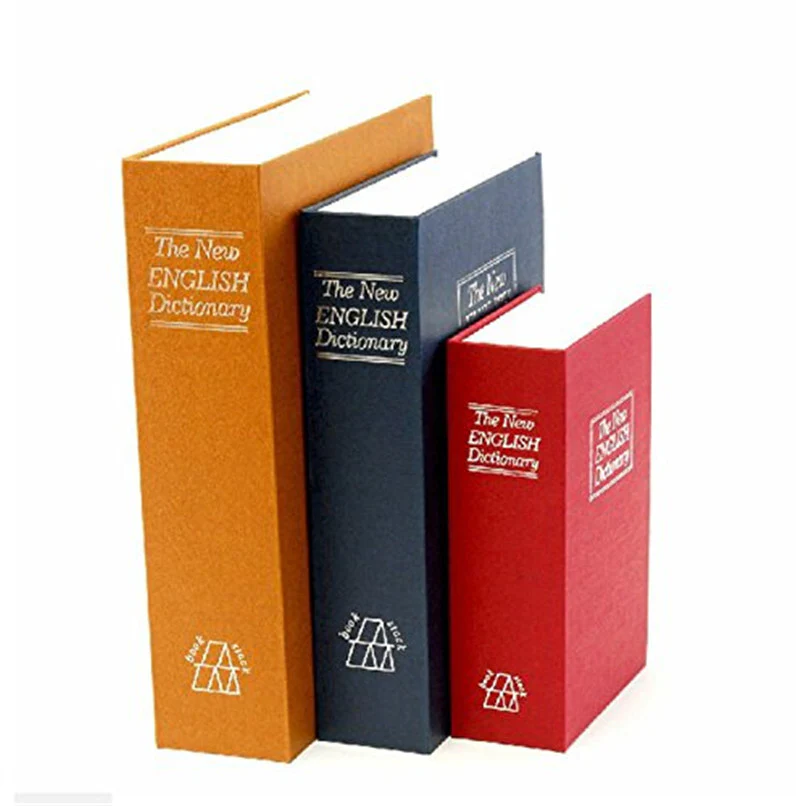 Dictionary Book Safe Security Box with Combination Lock (Navy) - Image 20