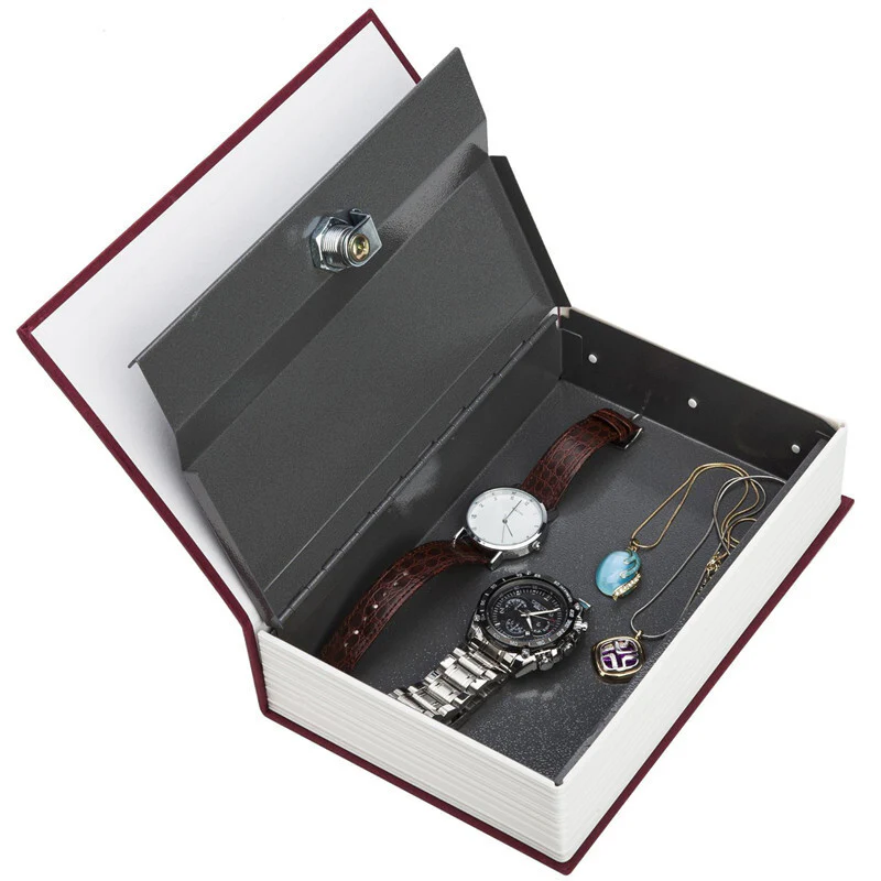 Dictionary Book Safe Security Box with Combination Lock (Navy) - Image 21