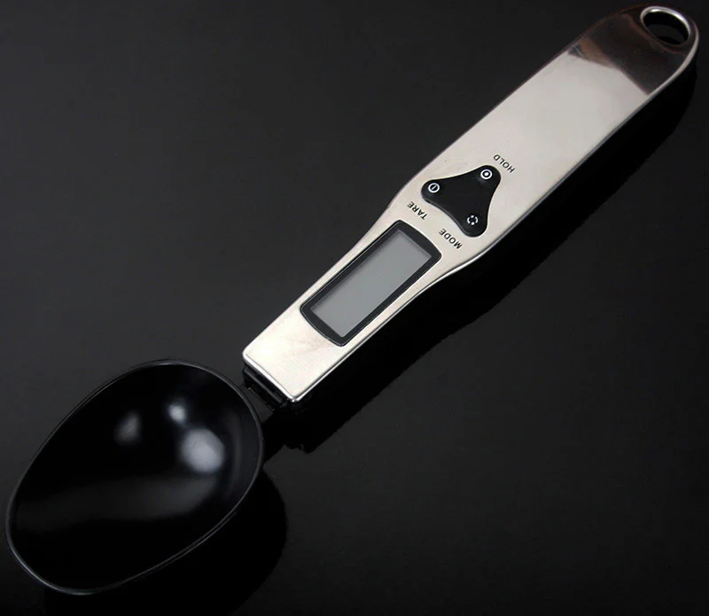 Digital Precision Stainless Steel Spoon Scale 0.1g/500g - Image 2