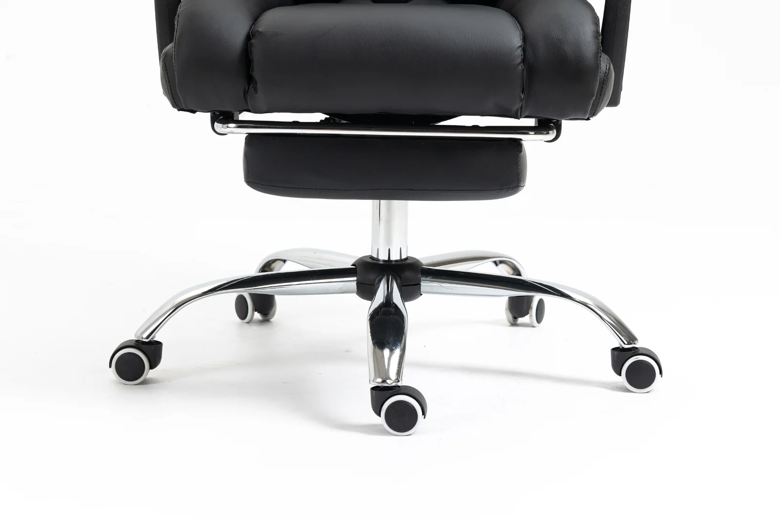 Director Deluxe Plush Executive Reclining Office Chair with Foot Rest (Black) - Image 15