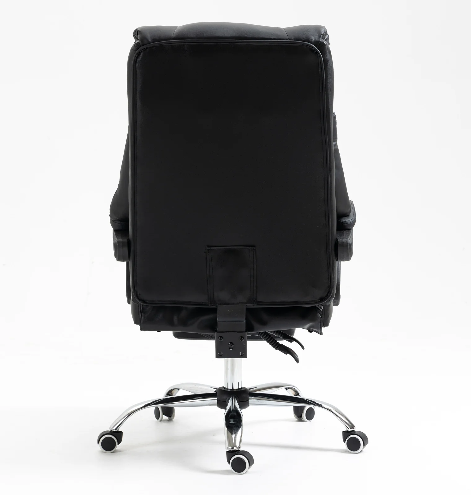 Director Deluxe Plush Executive Reclining Office Chair with Foot Rest (Black) - Image 18