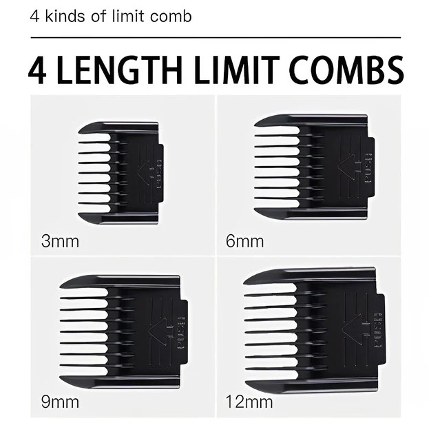 Electric Pet Hair Clippers Rechargeable Cordless Dog Shaver Set - Image 13