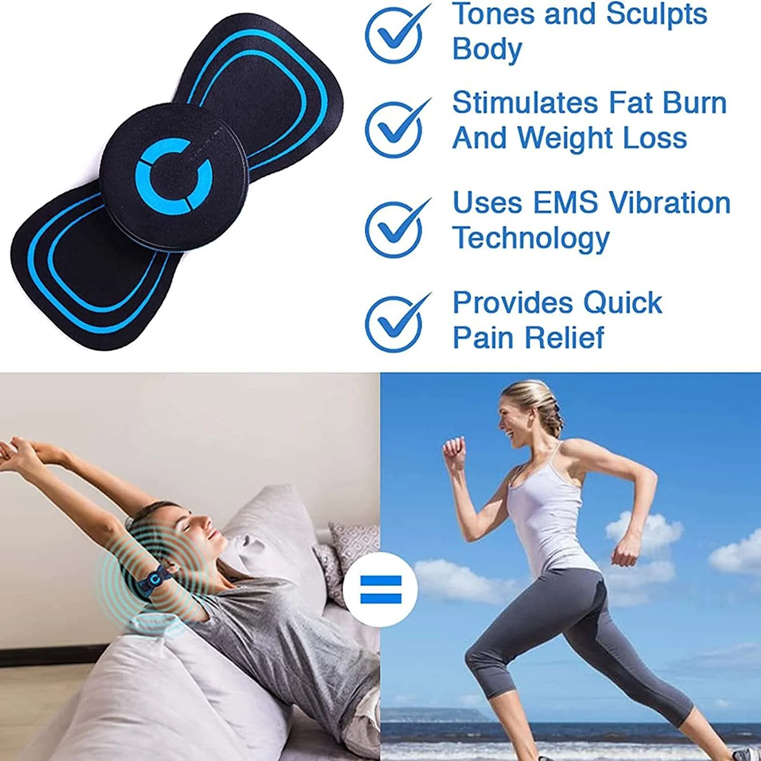 EMS Neck Massager Electromagnetic Wave Tens Cervical Vertebrae Pain Relief Device - Image 8