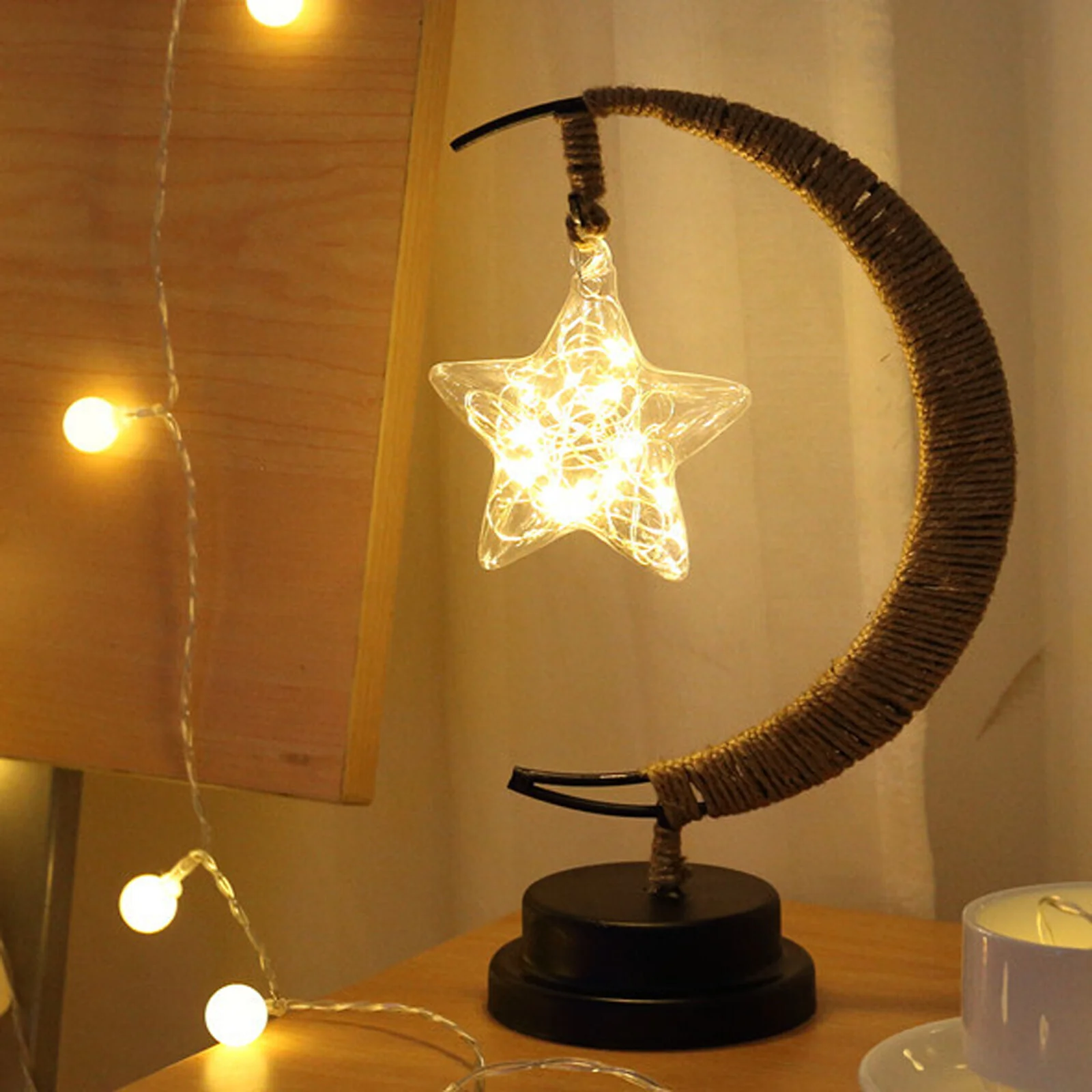 Enchanted Starlight Lamp LED Star Night Light Cozy Home Decor Lighting - Image 2