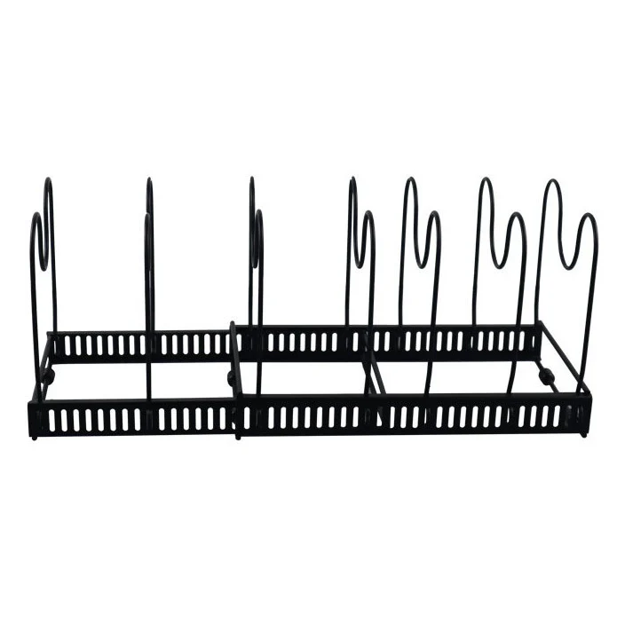 Expandable Pan Rack Pot Lid Holder Kitchen Cookware Storage Organizer - Image 9
