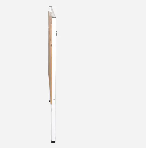 Express Folding Desk with Shelf (Oak) - Image 8