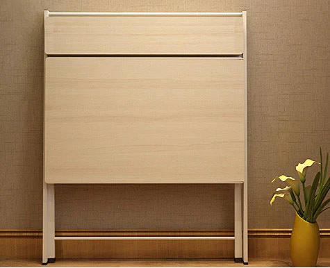 Express Folding Desk with Shelf (White) - Image 12