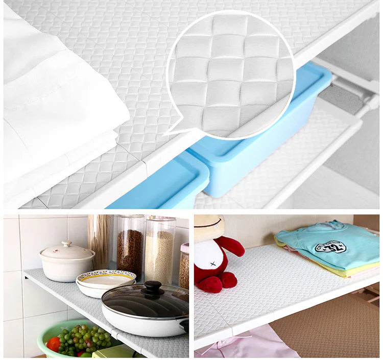 Extendable Clothes Shelf Closet Organiser 50-80cm - Image 5