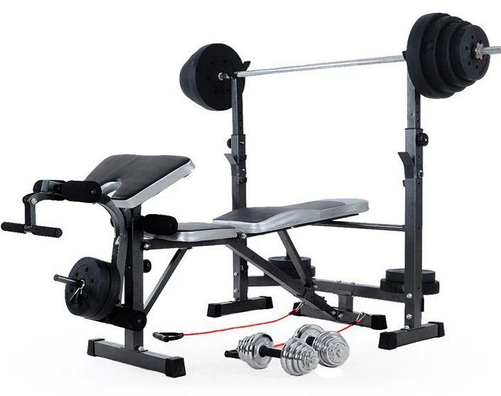 Fitpal 5 In 1 Multi-Station Weight Bench Press Home Gym - Image 16