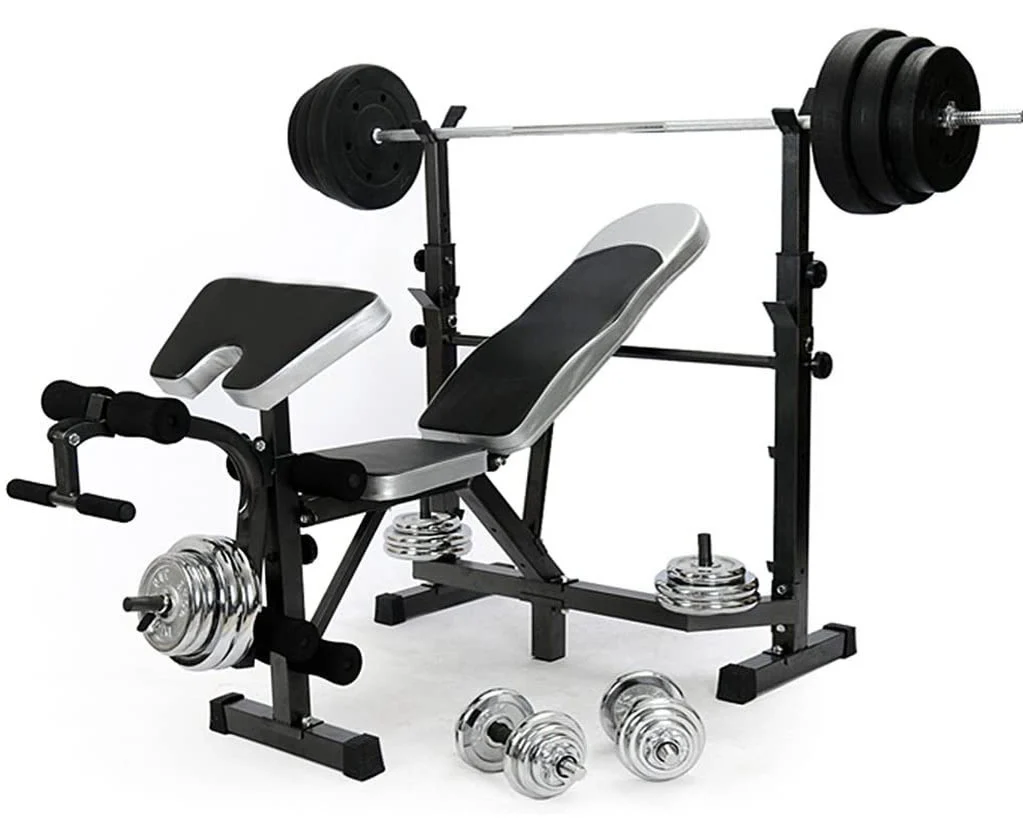 Fitpal 5 In 1 Multi-Station Weight Bench Press Home Gym - Image 20