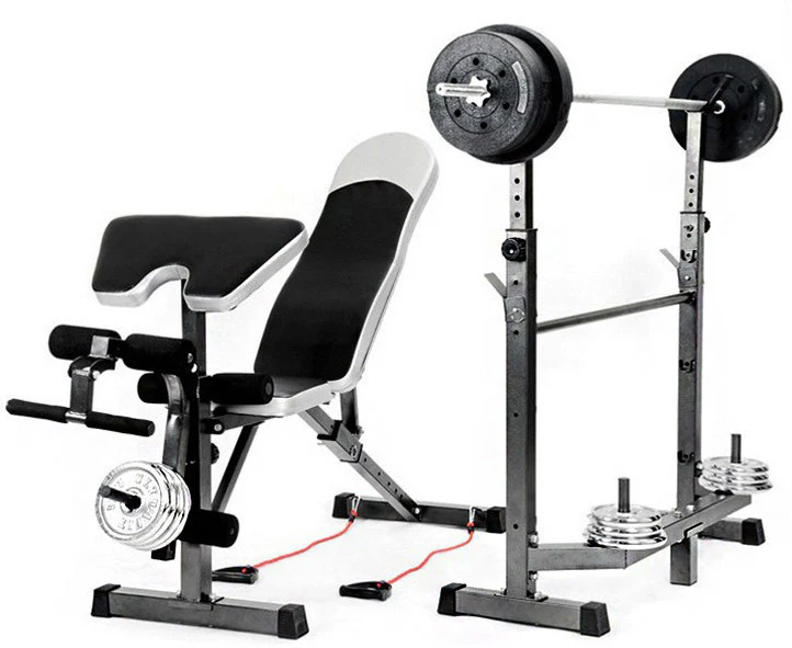 Fitpal 5 In 1 Multi-Station Weight Bench Press Home Gym - Image 24