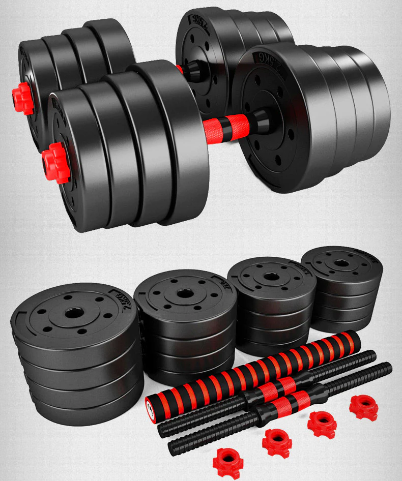 Fitplus Dumbbell Weights Set - 30kg (2 x 15kg) - Image 3