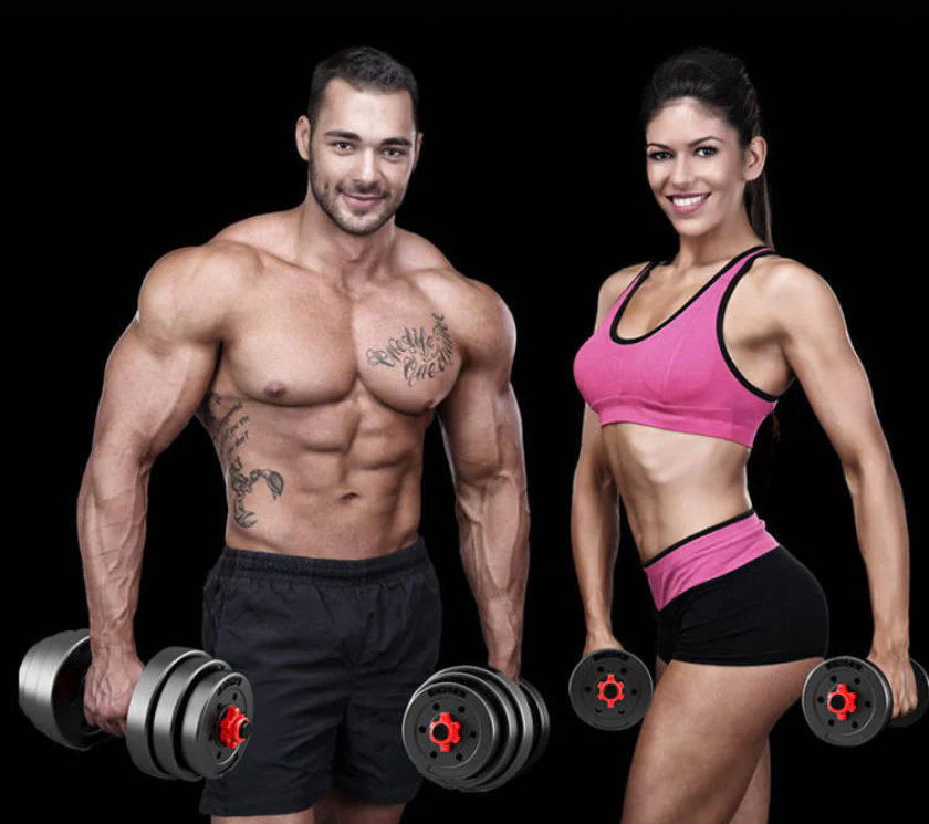 Fitplus Dumbbell Weights Set - 30kg (2 x 15kg) - Image 6