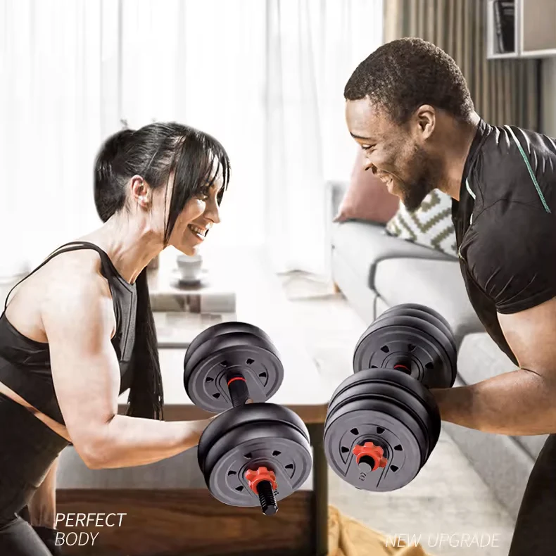 Fitplus Dumbbell Weights Set - 30kg (2 x 15kg) - Image 9
