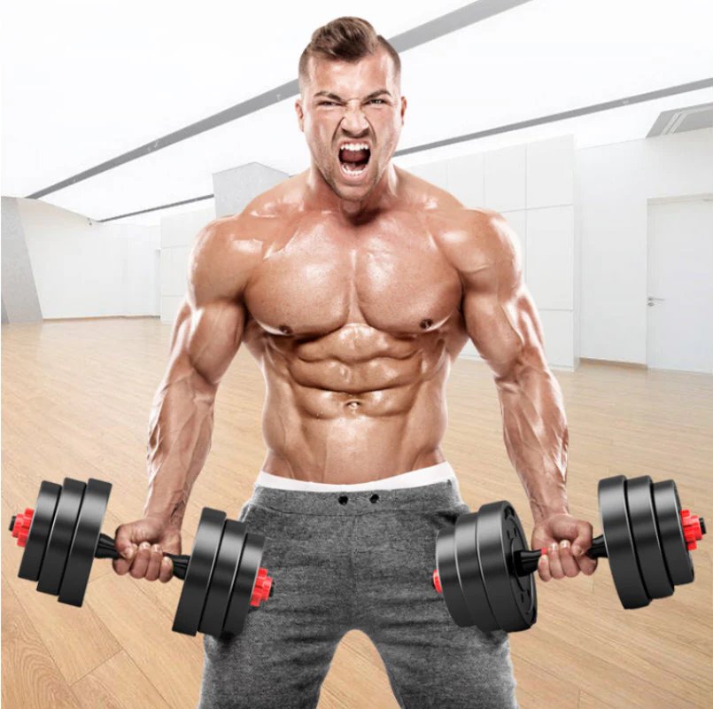 Fitplus Dumbbell Weights Set - 40kg (2 x 20kg) - Image 4
