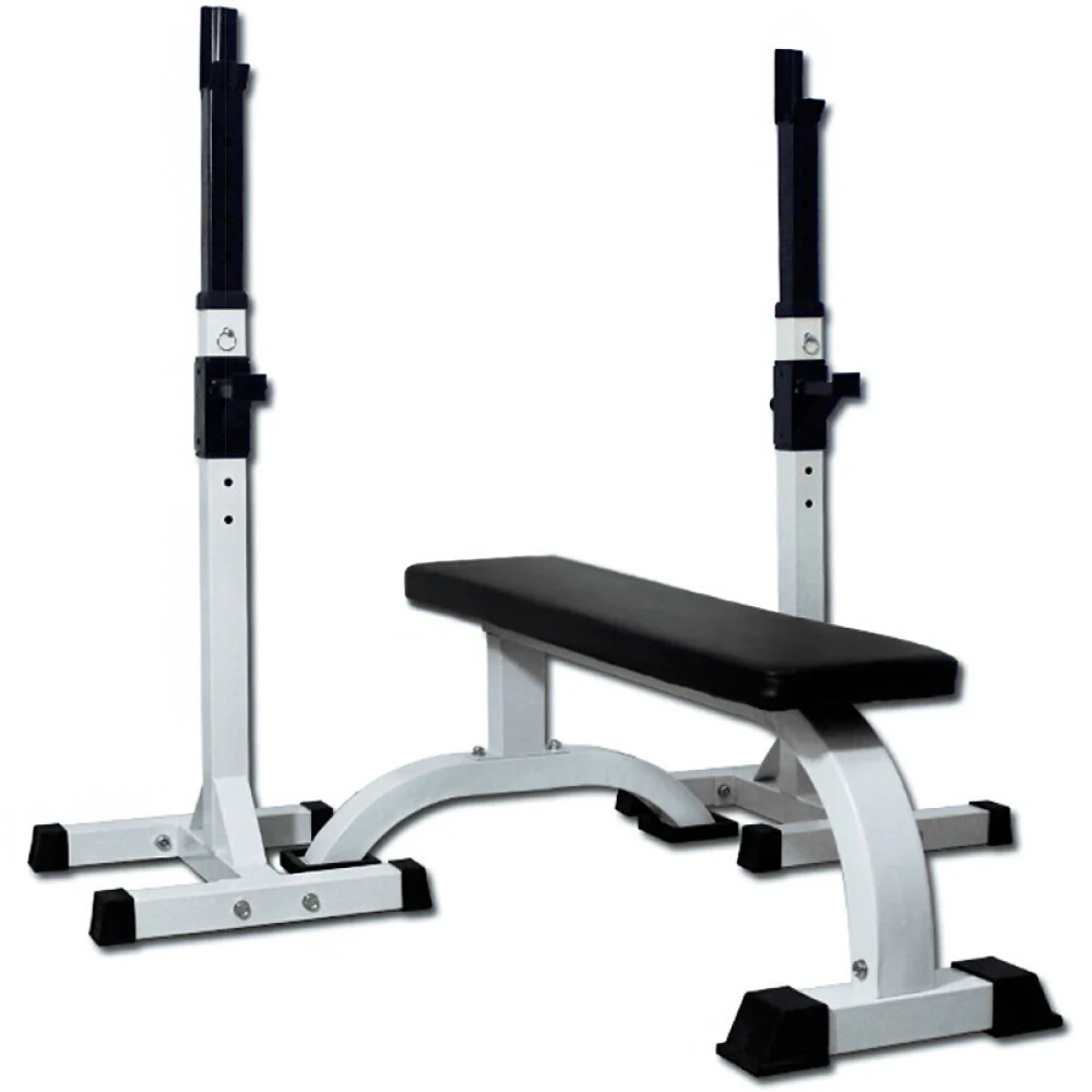 Fitplus Fitness Exercise Flat Weight Bench Combo Station - Image 7