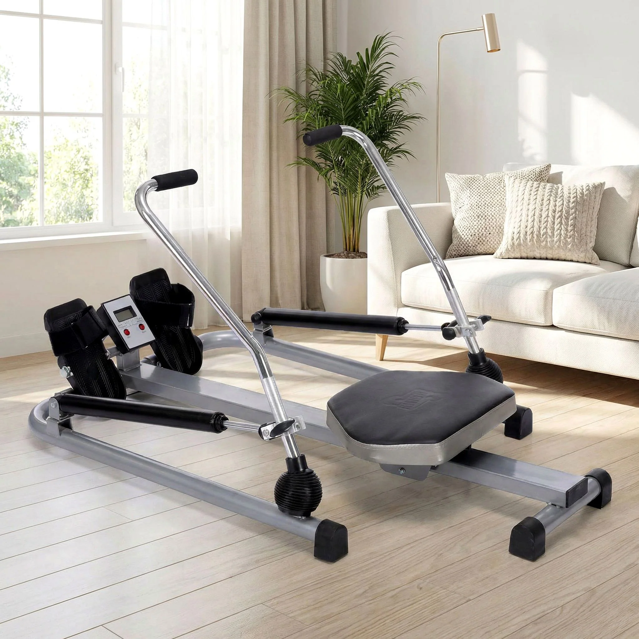 Fitplus Fitness Hydraulic Rowing Machine Home Gym Full Body Rower - Image 13