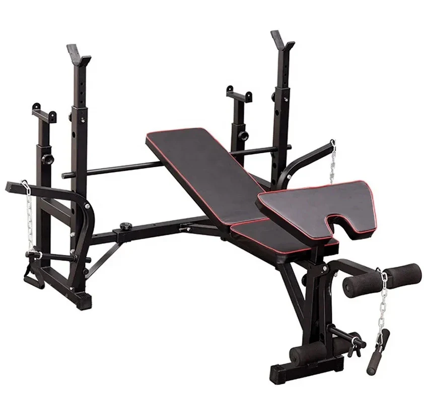 Fitplus Heavy Duty 6-in-1 Multi-Station Weight Bench Press Home Gym - Image 14