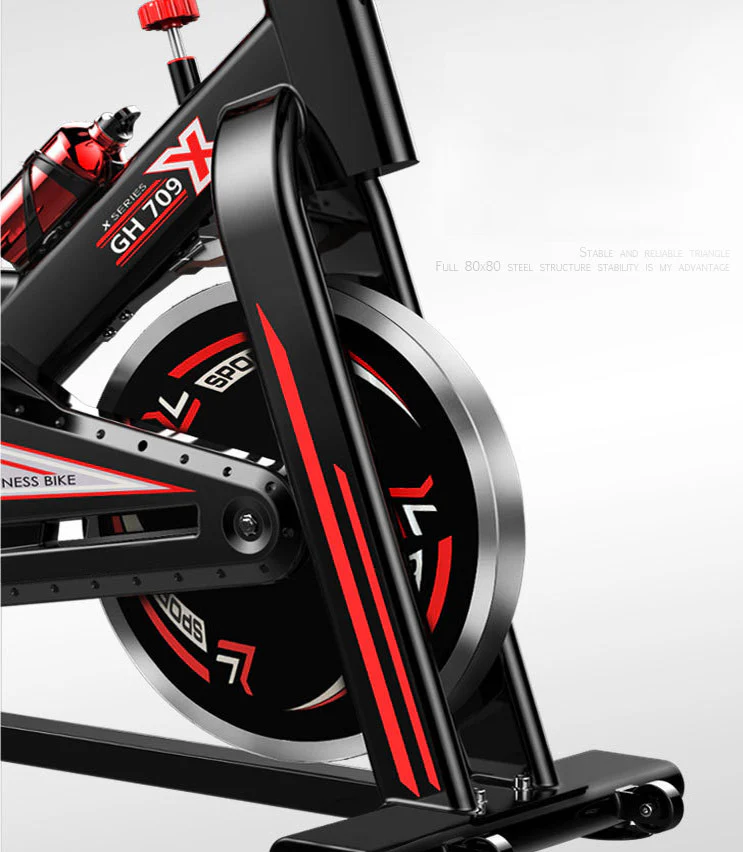 Fitplus Power Advanced Stationary Fitness Exercise Spin Bike - Image 4