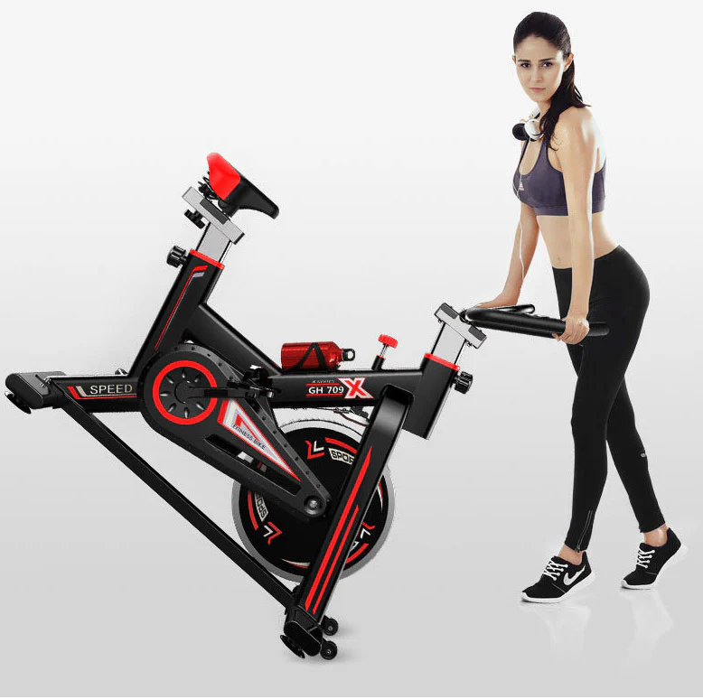 Fitplus Power Advanced Stationary Fitness Exercise Spin Bike - Image 7