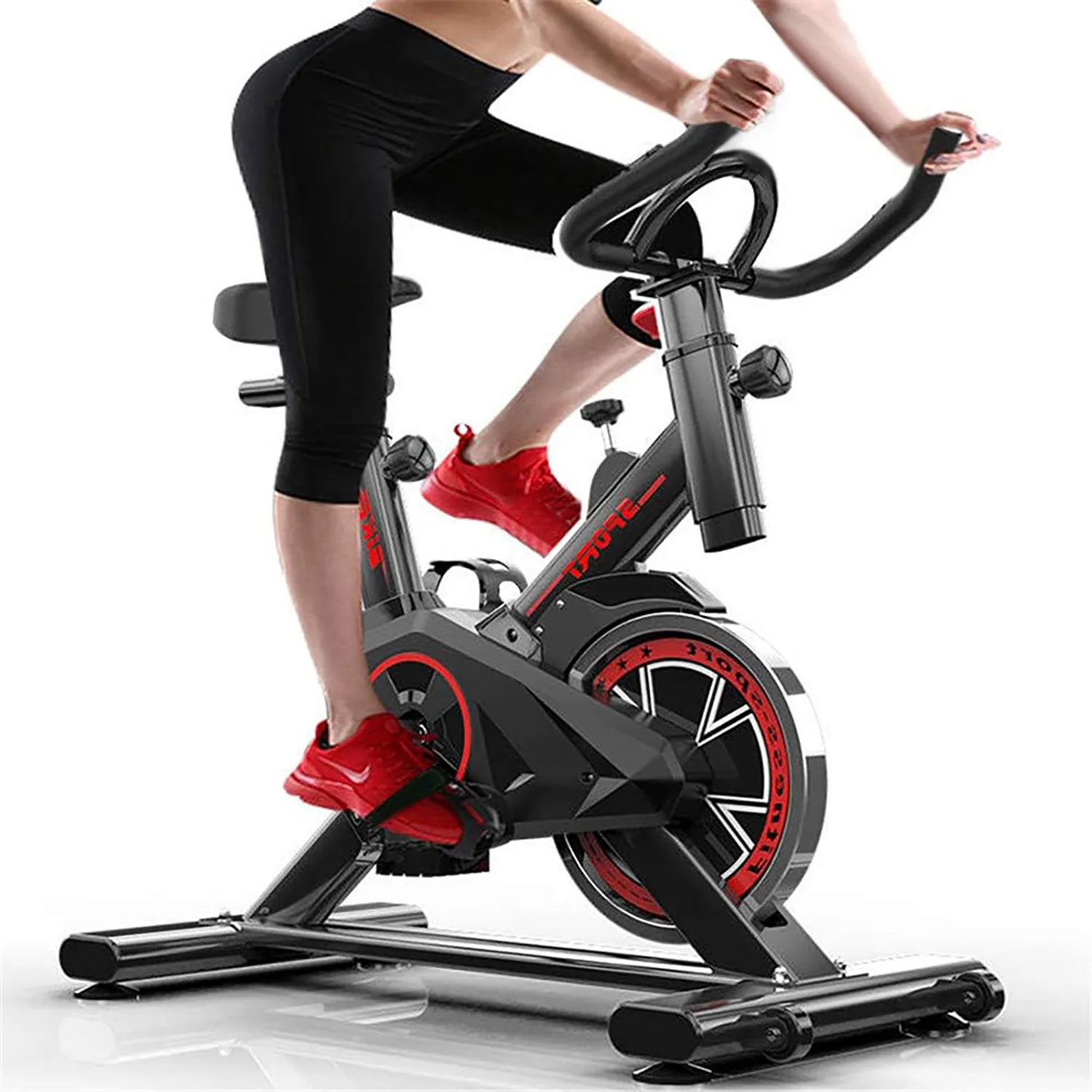 Fitplus Power Advanced Stationary Fitness Exercise Spin Bike - Image 4