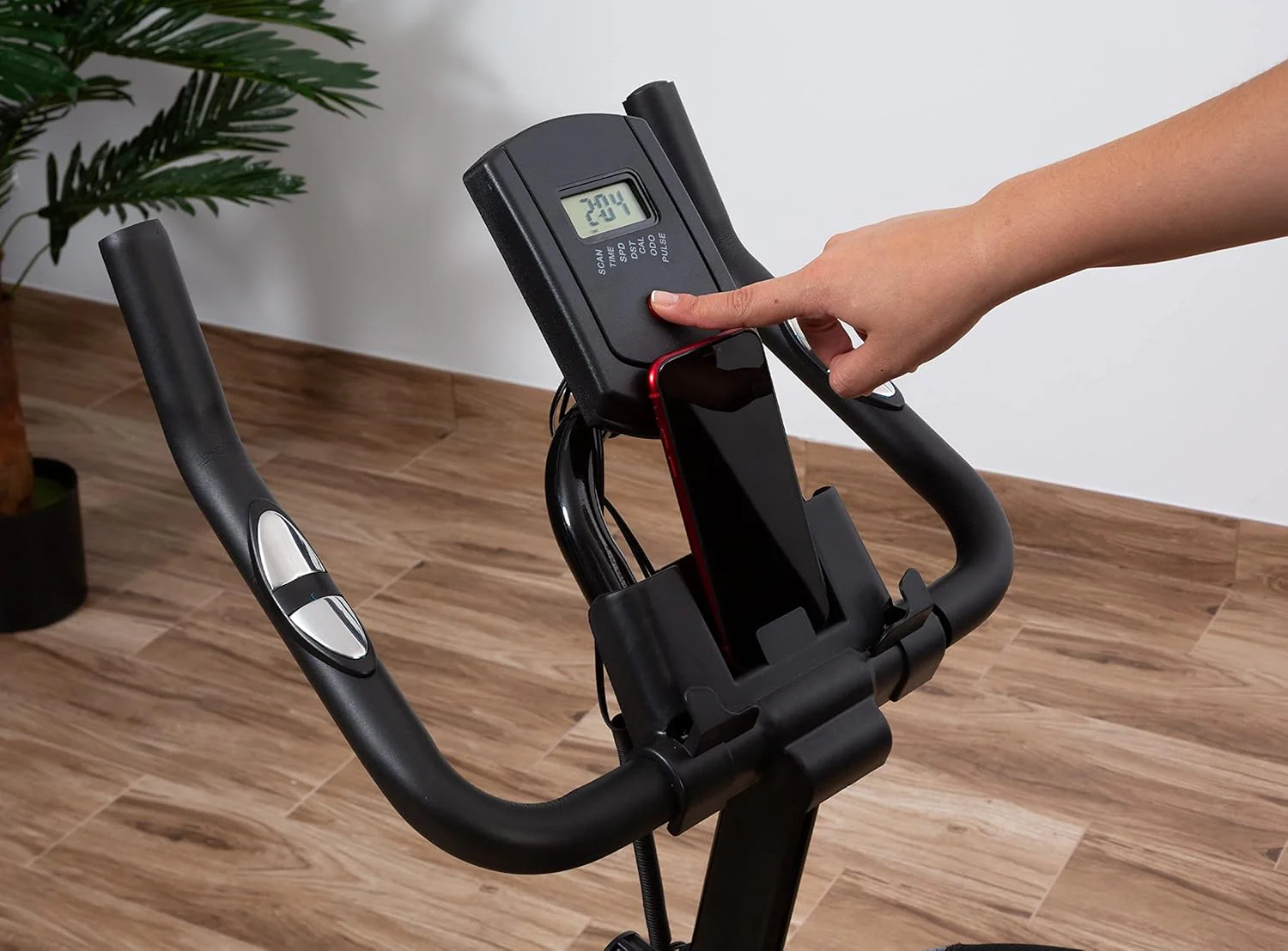 Fitplus Pro Advanced Stationary Fitness Exercise Spin Bike - Image 8