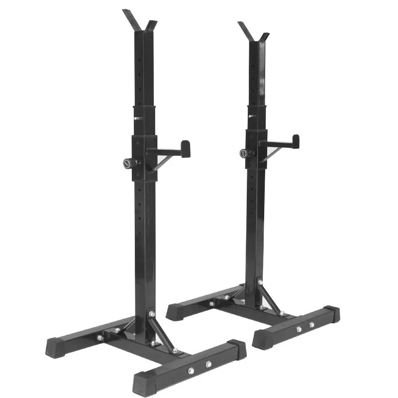 Fitplus Squat Rack Bench Press Weight Lifting Stand Pair - Image 9