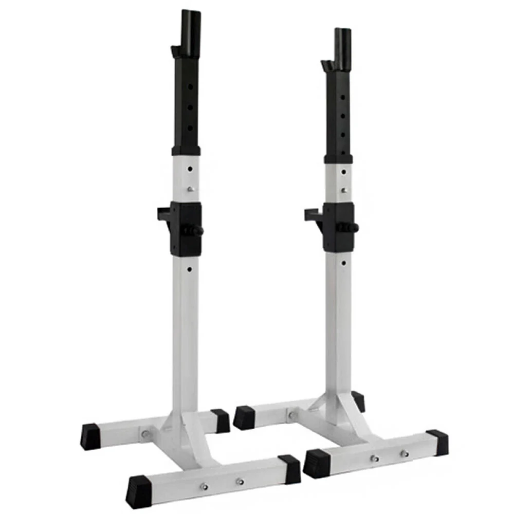 Fitplus Squat Rack Bench Press Weight Lifting Stand Pair - Image 6