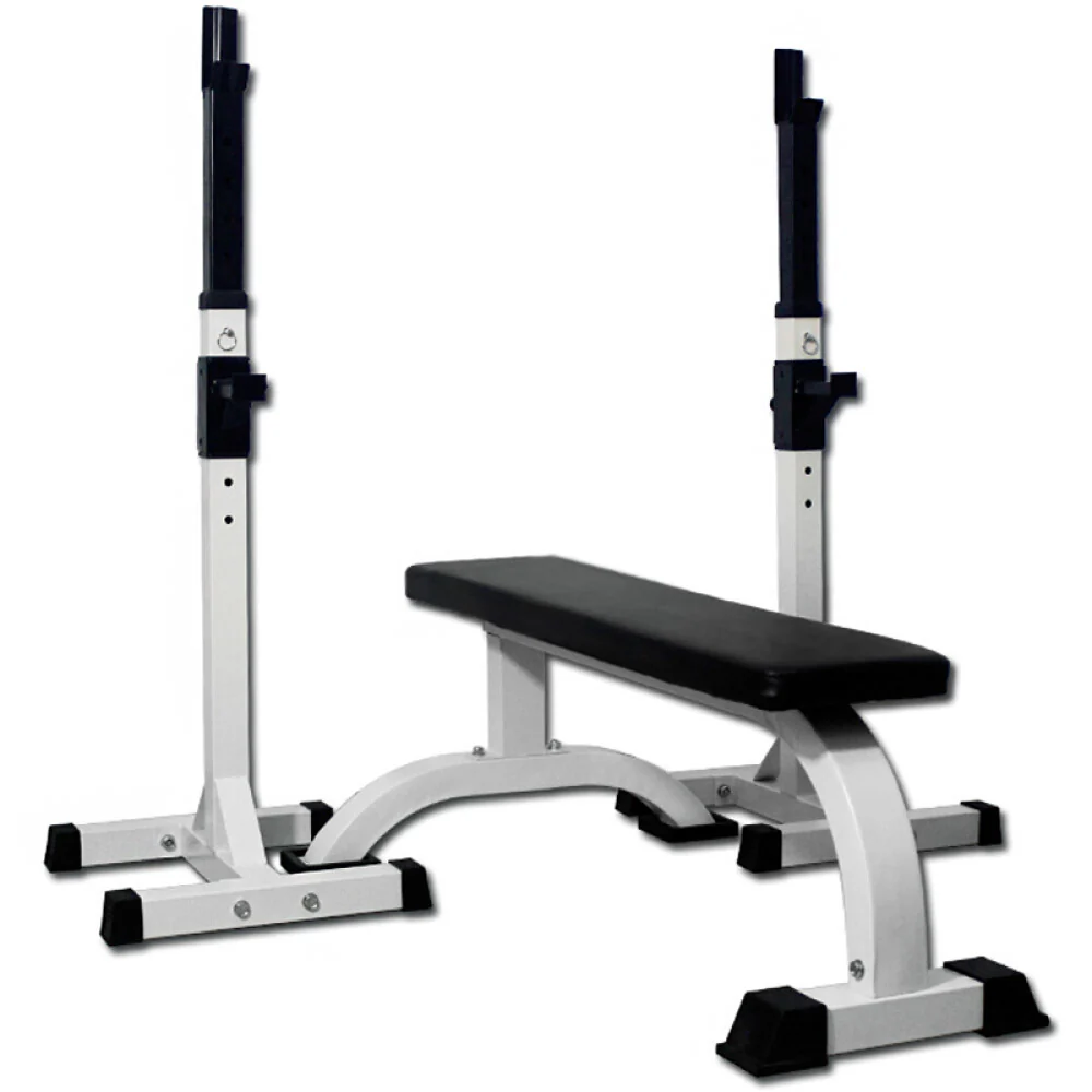Fitplus Squat Rack Bench Press Weight Lifting Stand Pair - Image 7