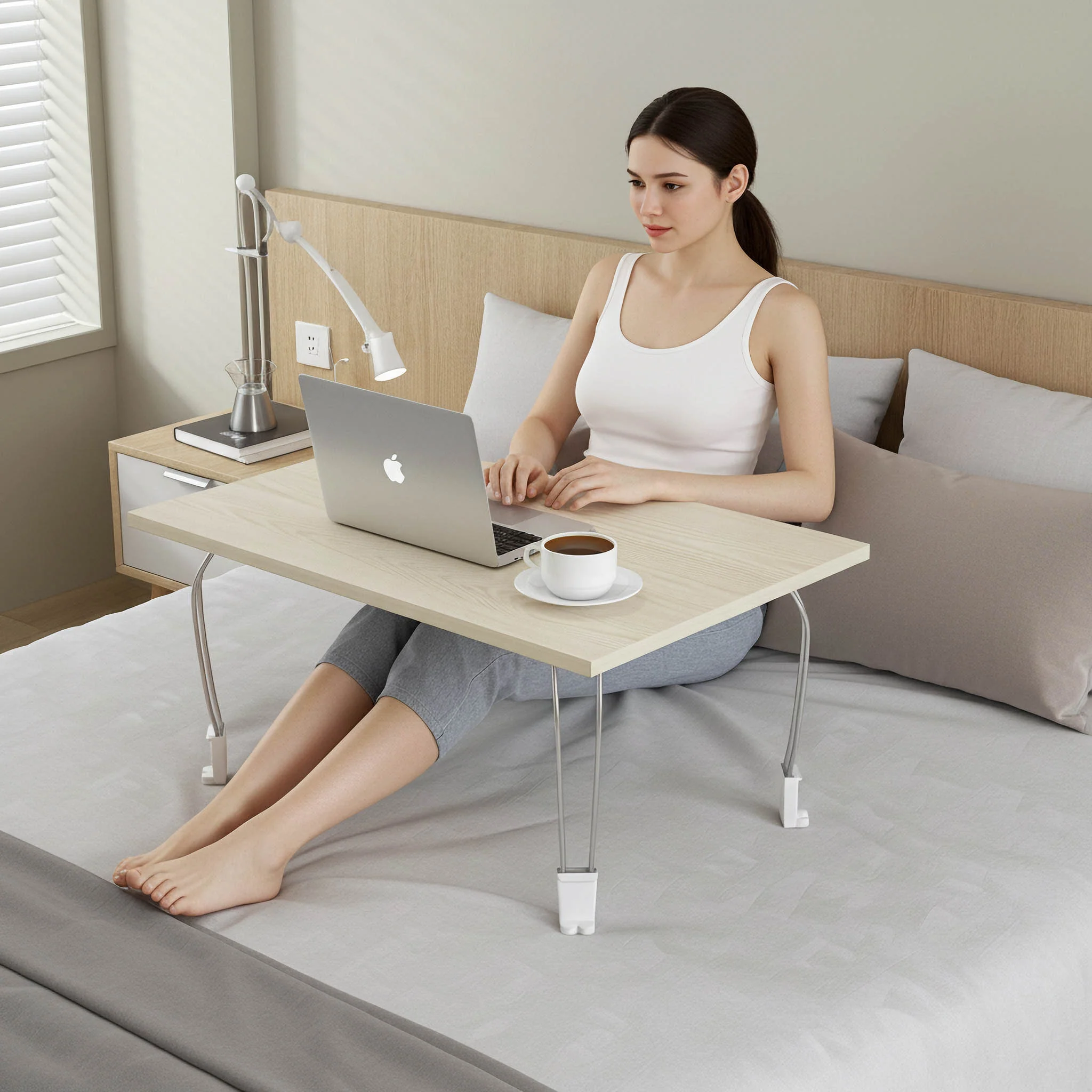 Flex Pro Folding Bed Sofa Laptop Table Portable Desk - Image 5