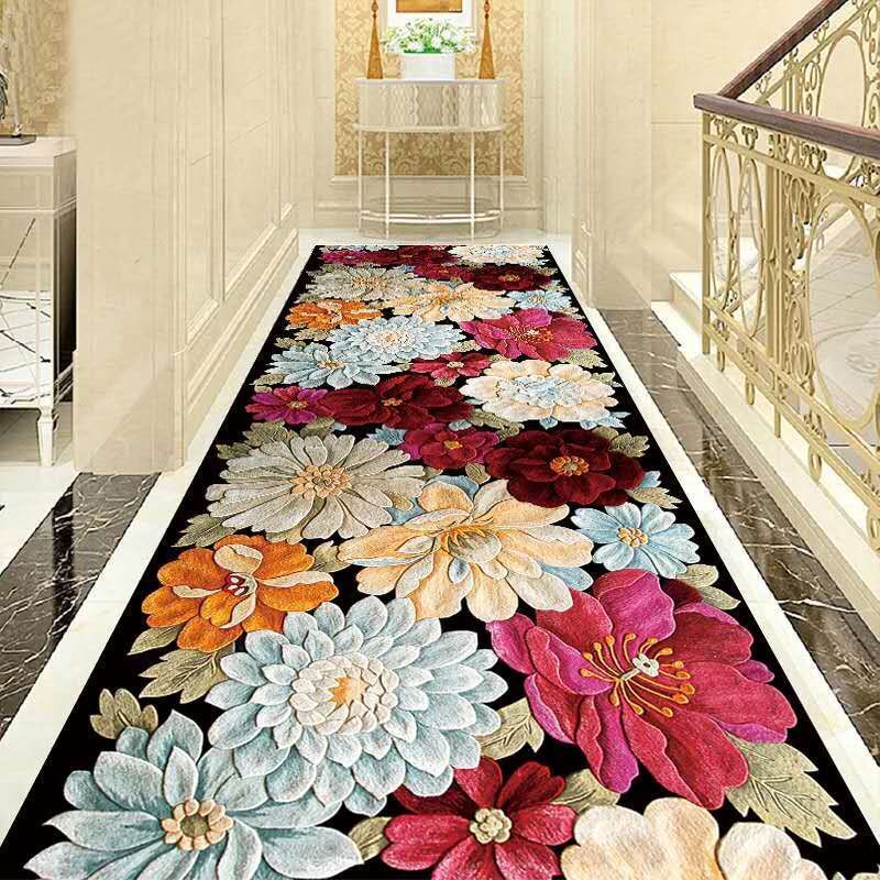 Flourish Hallway Runner Area Rug Carpet Mat (80 x 300) - Image 3