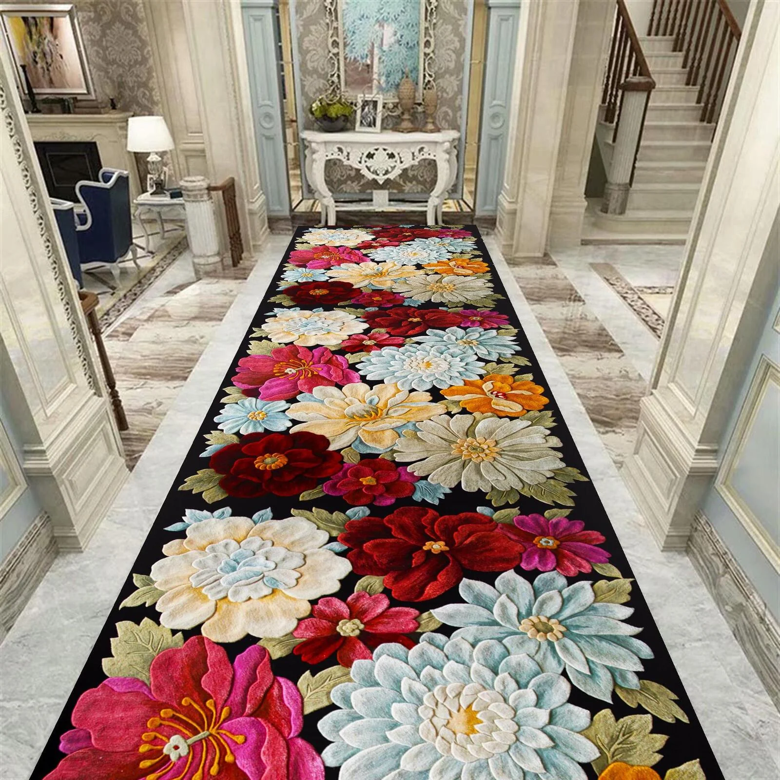 Flourish Hallway Runner Area Rug Carpet Mat (80 x 300) - Image 6