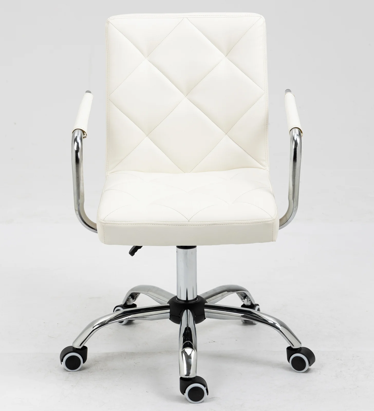 Focus PU Leather Office Chair (White) - Image 11