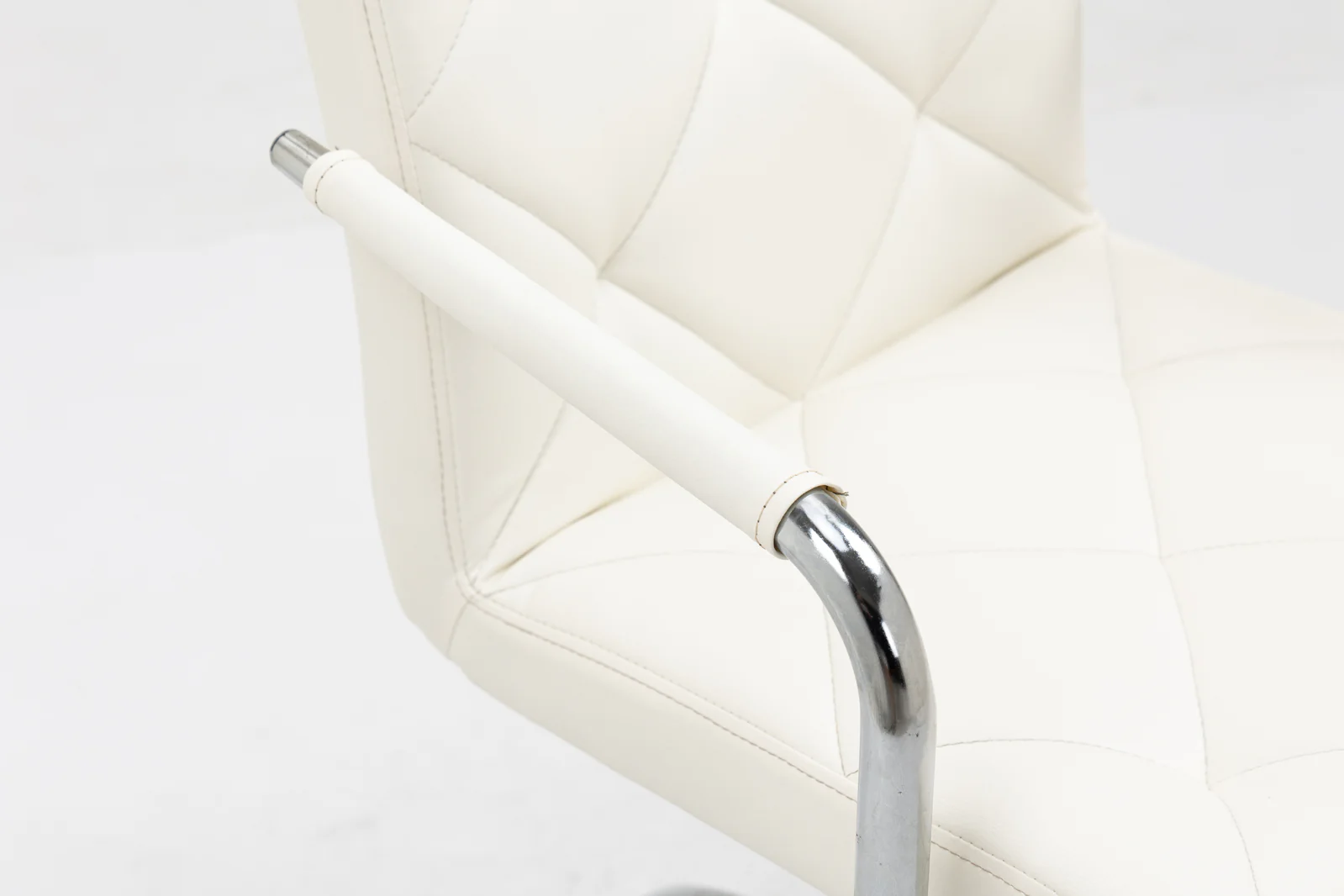 Focus PU Leather Office Chair (White) - Image 13