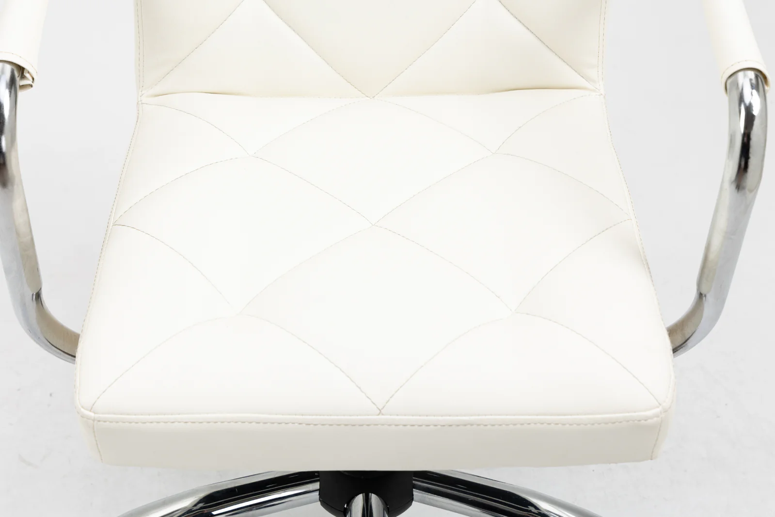 Focus PU Leather Office Chair (White) - Image 16