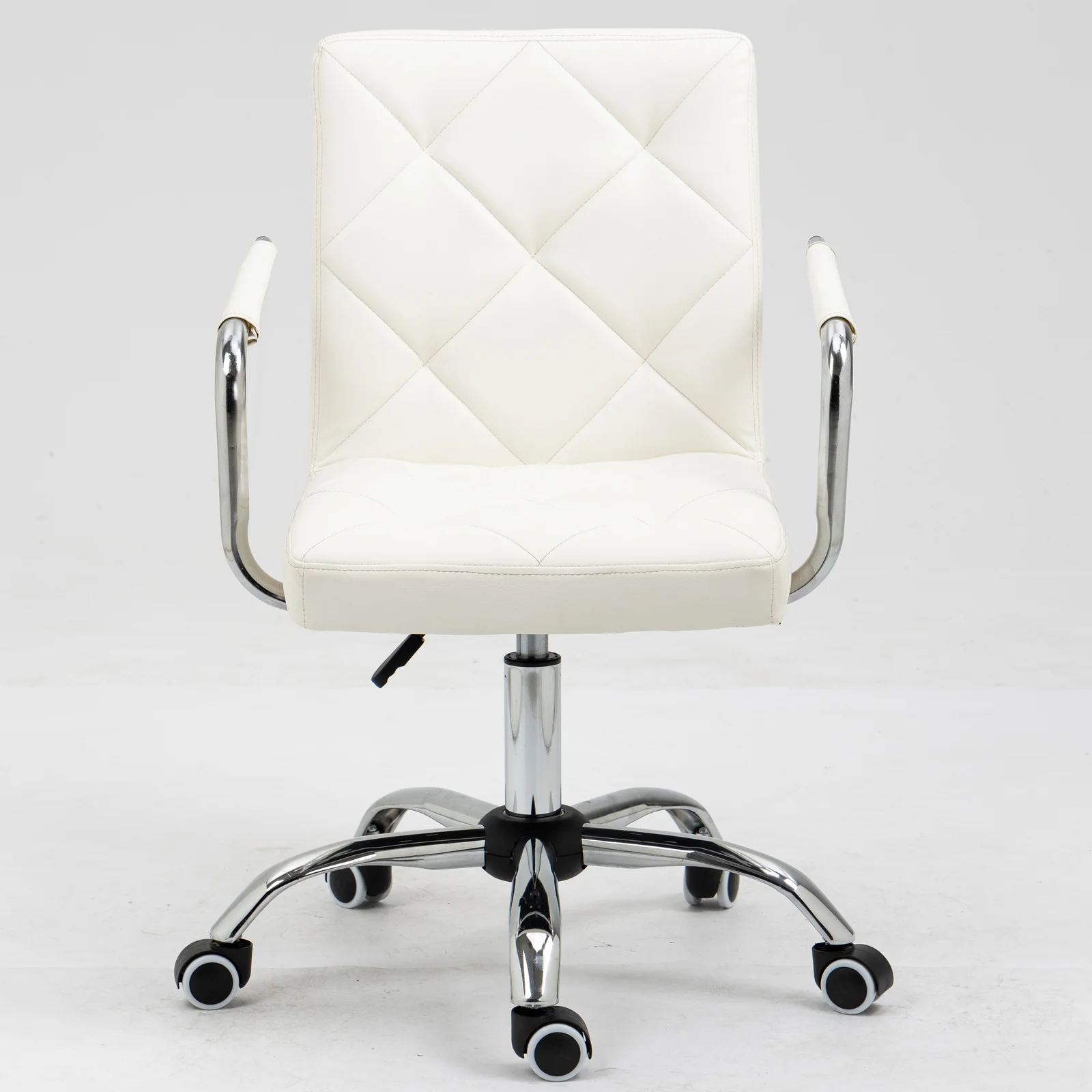 Focus PU Leather Office Chair (White) - Image 3