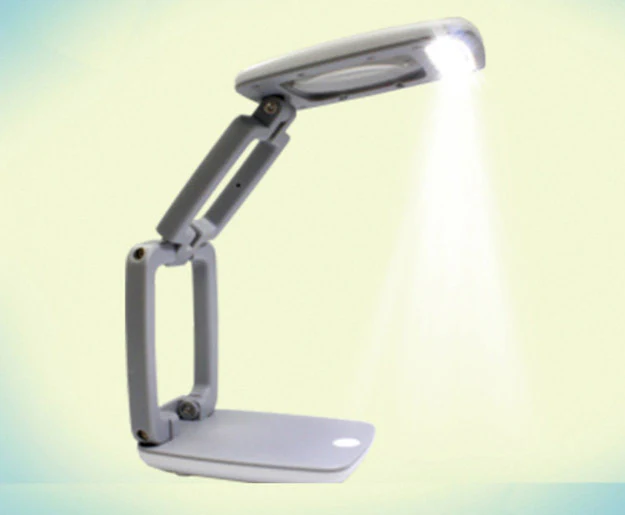 Foldable Desktop Magnifier Lamp Magnifying Glass with Adjustable LED Lights - Image 10
