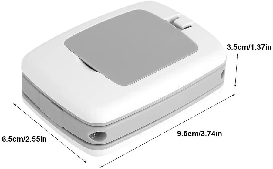 Foldable Desktop Magnifier Lamp Magnifying Glass with Adjustable LED Lights - Image 5