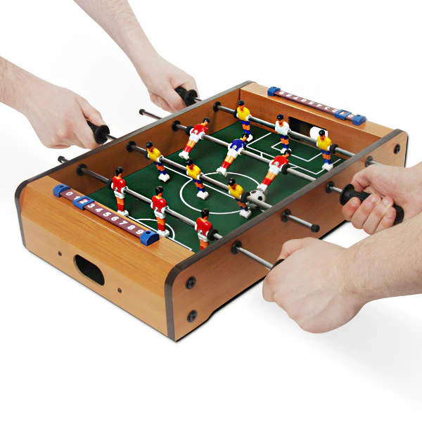 Foosball Tabletop Soccer Table Football Game Set - Image 10