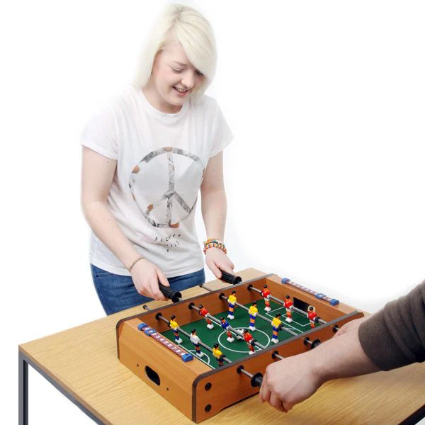 Foosball Tabletop Soccer Table Football Game Set - Image 11