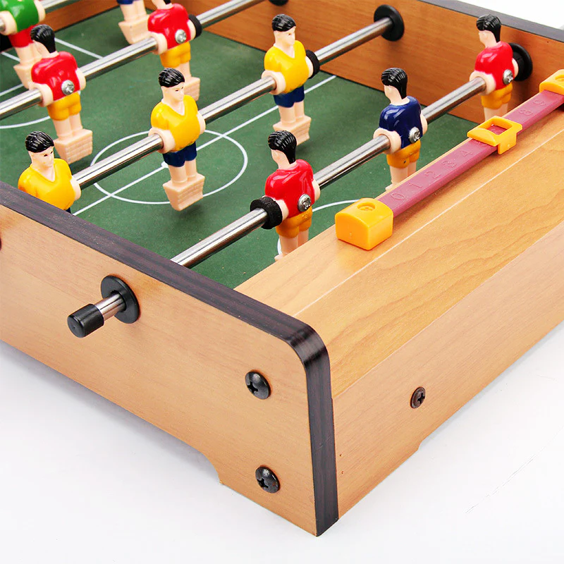 Foosball Tabletop Soccer Table Football Game Set - Image 4