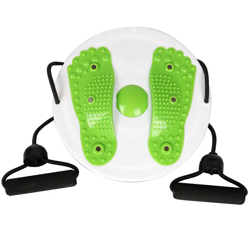 Foot Massaging Waist Twist Board with Resistance Bands - Image 6