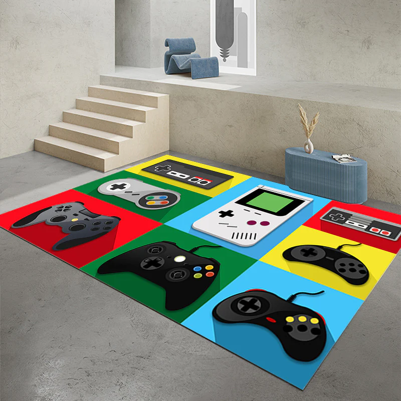 Game Controller Bedroom/Living Room Mat Area Rug (120 x 80) - Image 11