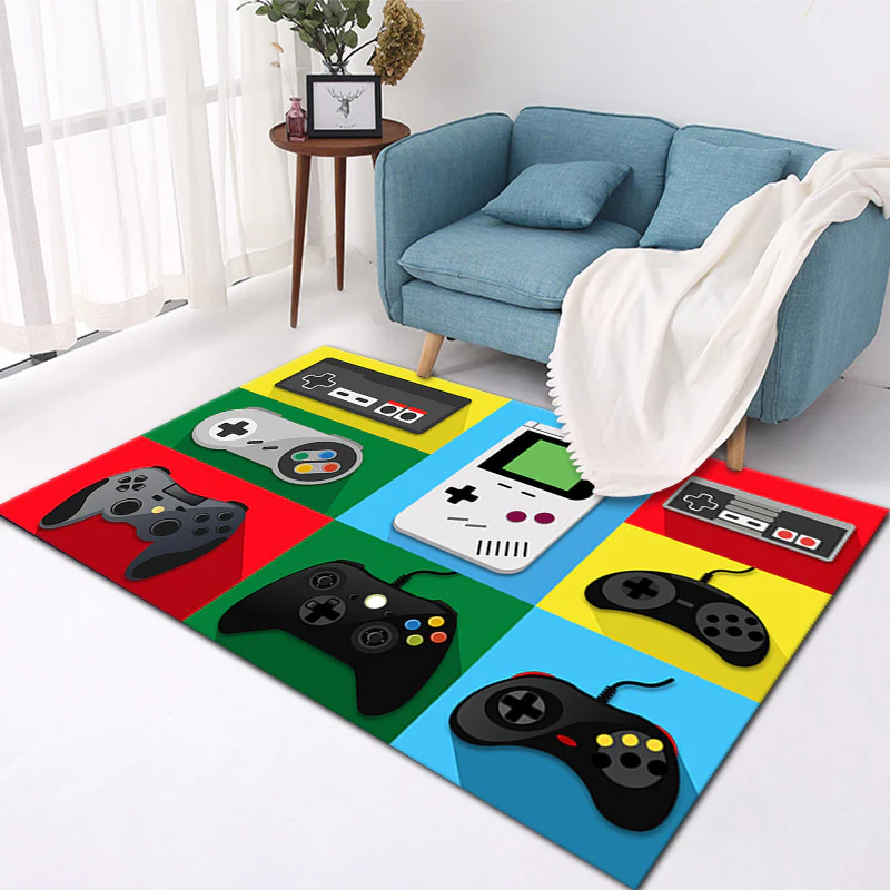 Game Controller Bedroom/Living Room Mat Area Rug (120 x 80) - Image 12