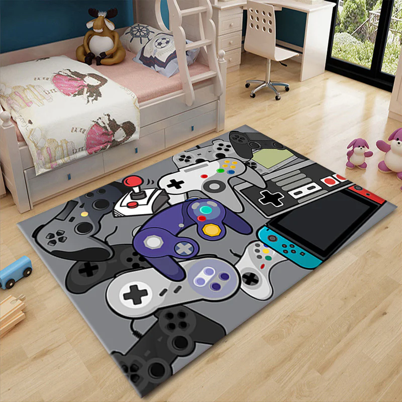Game Controller Bedroom/Living Room Mat Area Rug (120 x 80) - Image 10