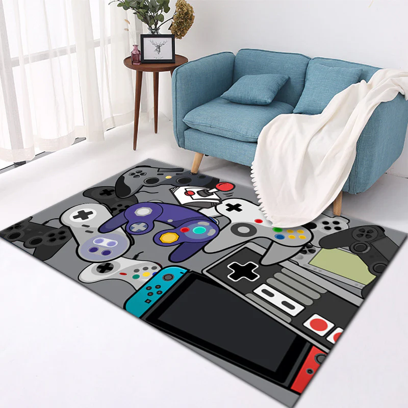 Game Controller Bedroom/Living Room Mat Area Rug (120 x 80) - Image 4
