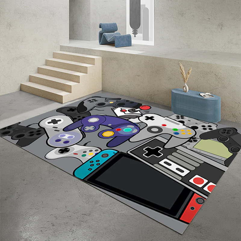Game Controller Bedroom/Living Room Mat Area Rug (120 x 80) - Image 9