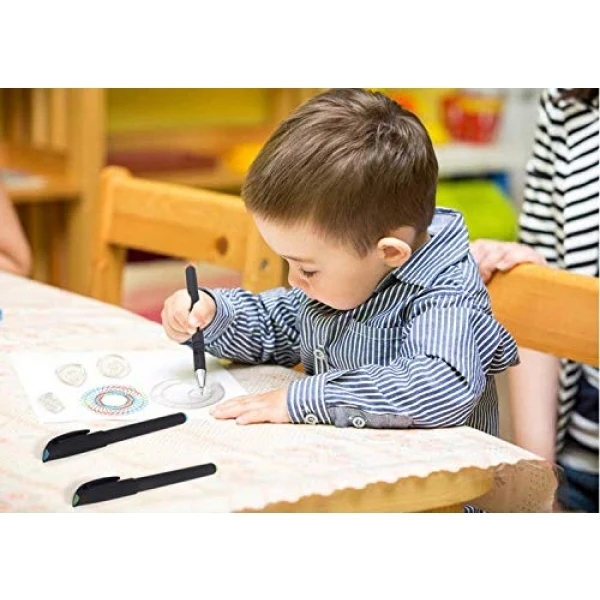 Geometric Art Creative Spirograph Drawing Set Educational Toy Kit - Image 4